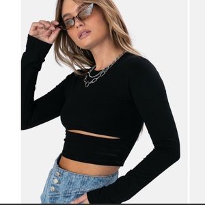 Black Adika long sleeve shirt